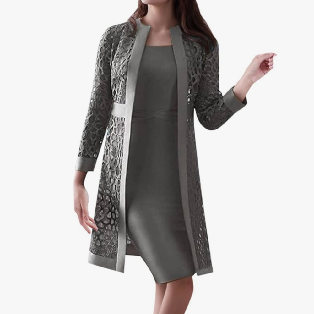 Set Cardigan And Dress
